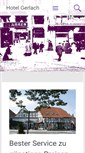 Mobile Screenshot of hotel-gerlach.de